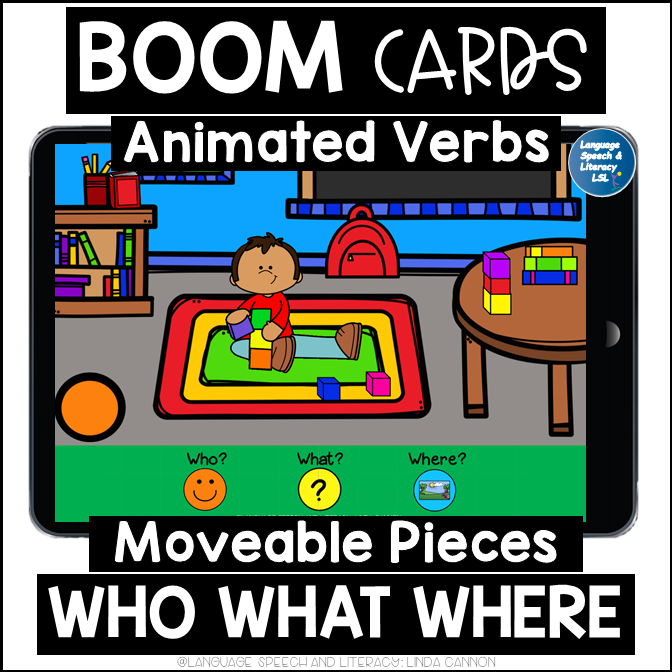 Animated Verbs and Moveable Pieces