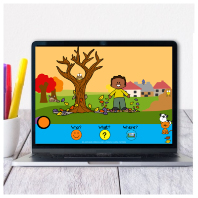 Fun Fall Animated Activities for Speech Therapy